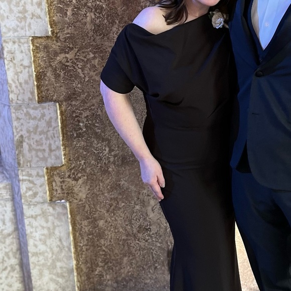 Sz 10 Amazing Betsy and Adam chocolate brown scuba dress - Picture 5 of 8